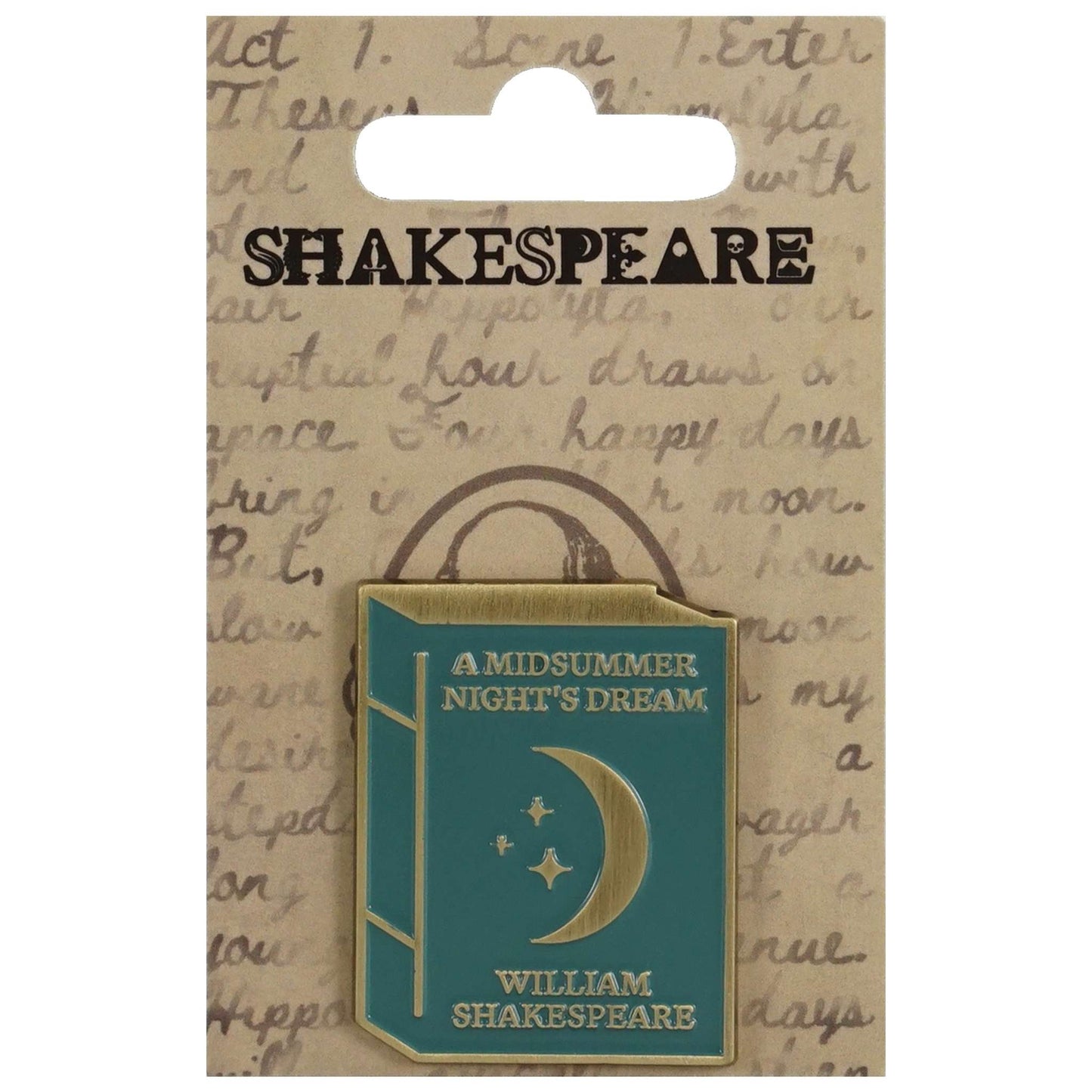 Shakespeare Pin Badge – Midsummer Night’s Dream