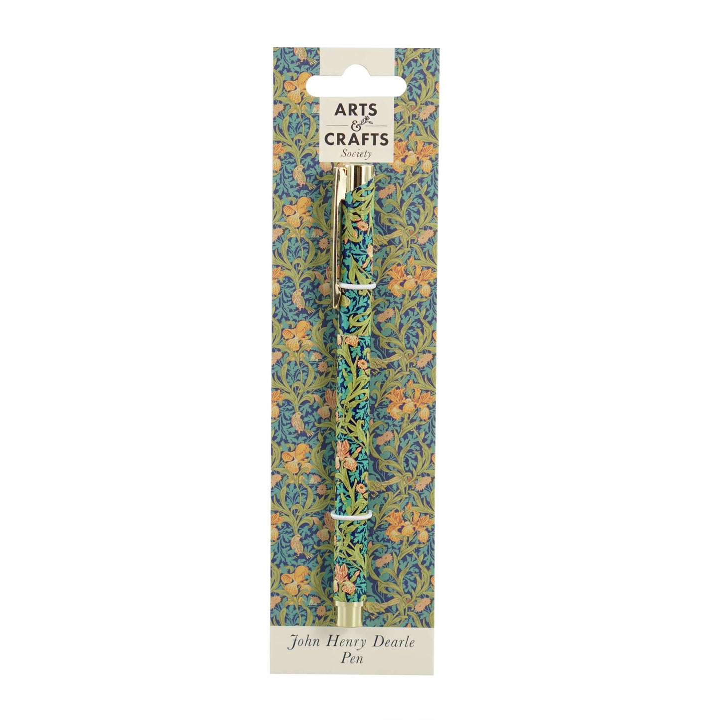 Vintage Iris Floral Pen