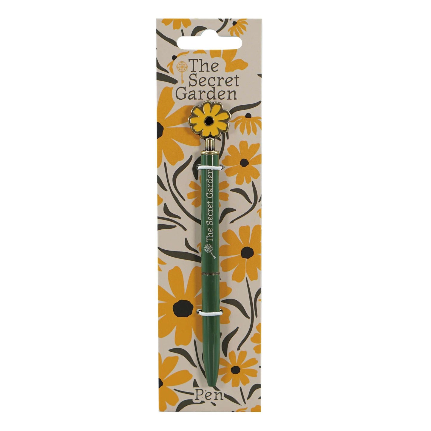 Secret Garden Pen with Metal Topper – Floral Gift