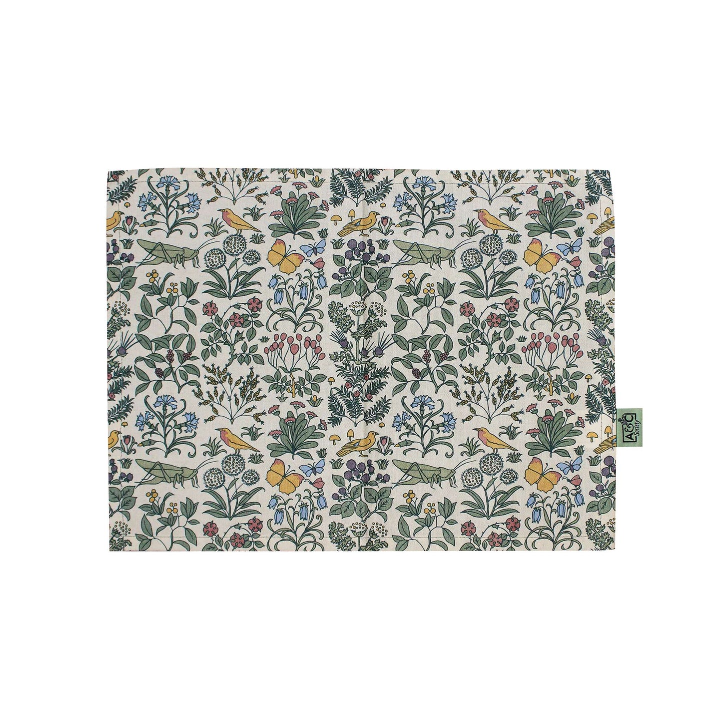 Vintage Botanical Placemat Set – Apothecary Garden