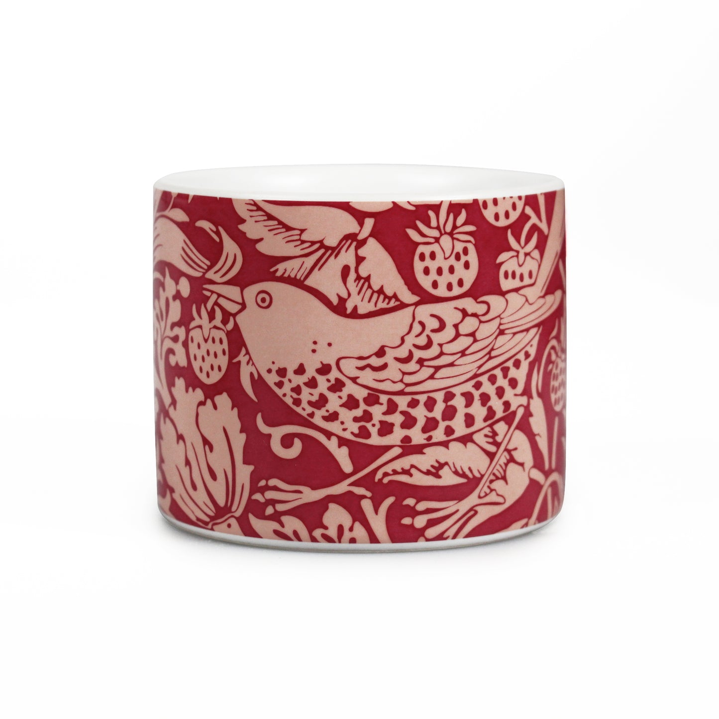 William Morris Plant Pot – Raspberry