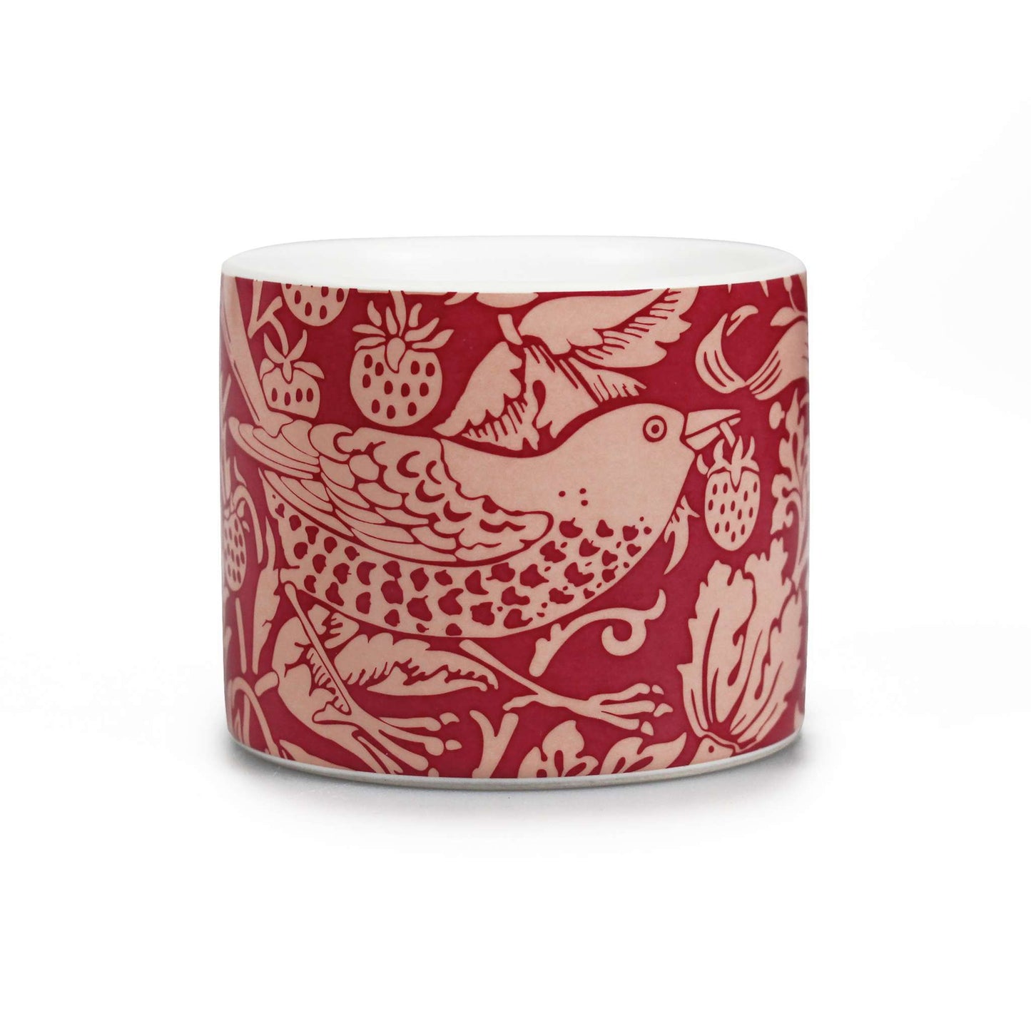 William Morris Plant Pot – Raspberry