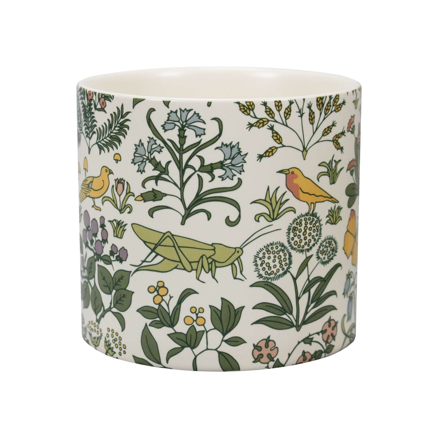 Vintage Botanical Plant Pot – Apothecary Garden
