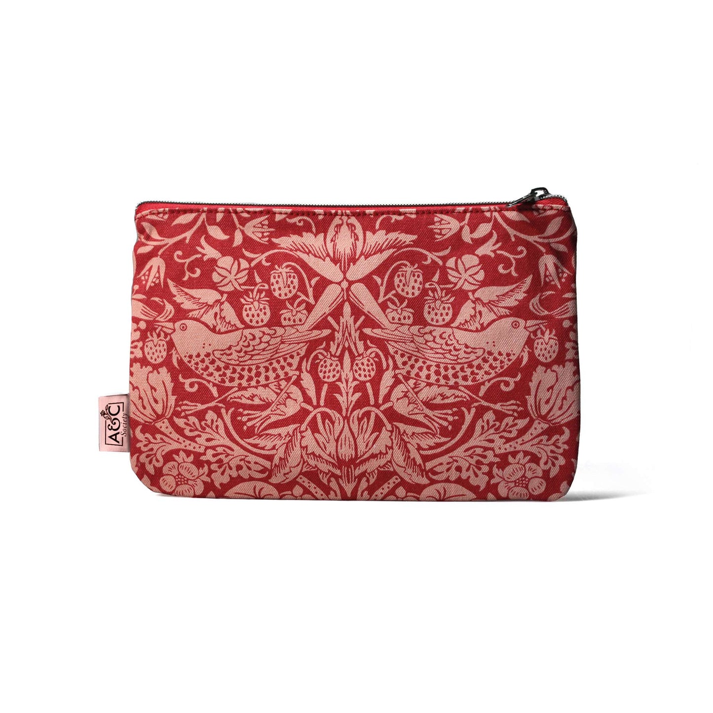 William Morris Coin Purse – Raspberry