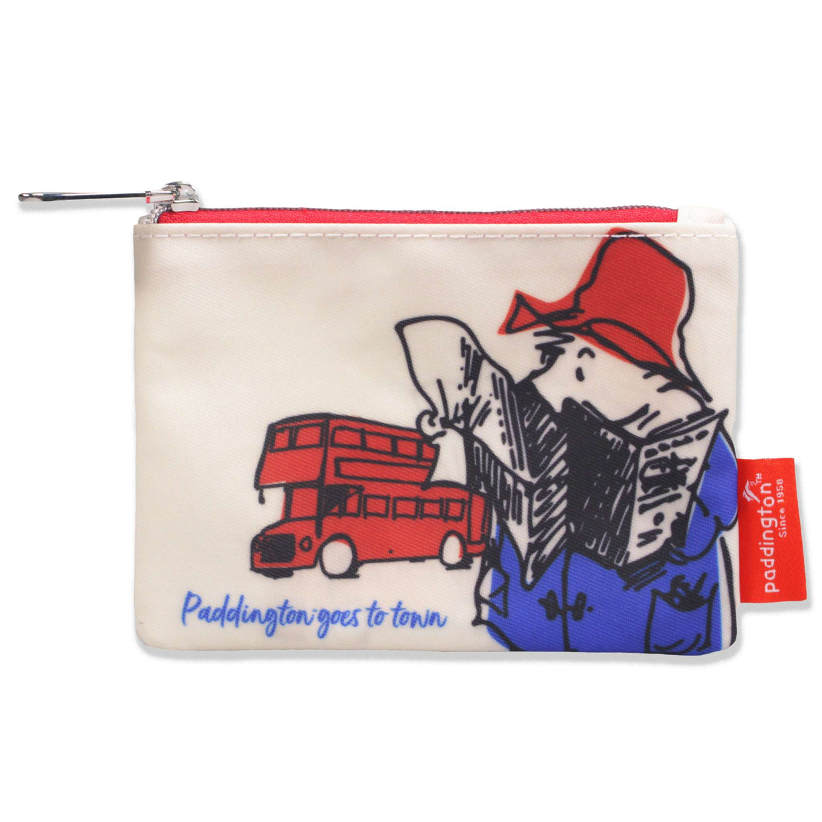 Paddington Bear Coin Purse - London Bus