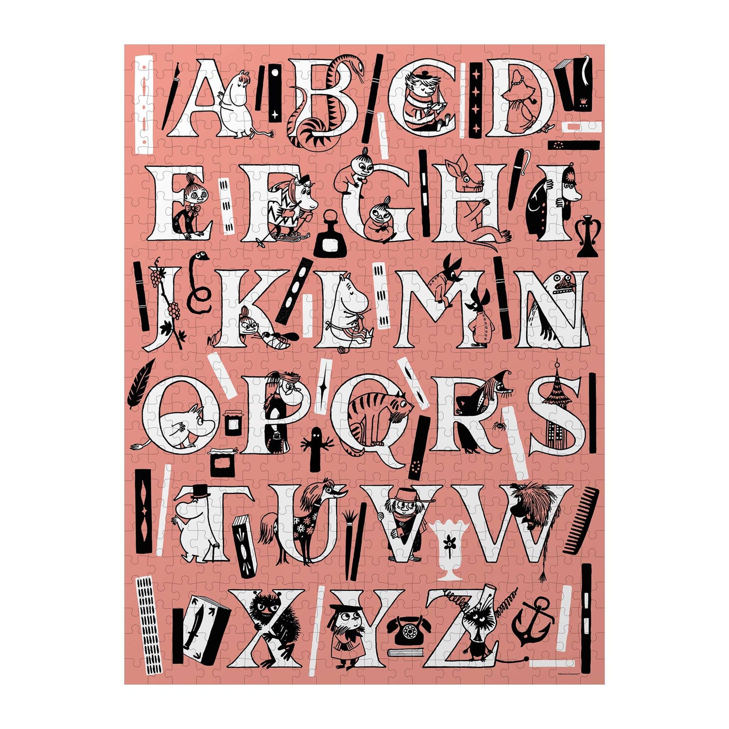 Moomin Puzzle - Adult – Alphabet