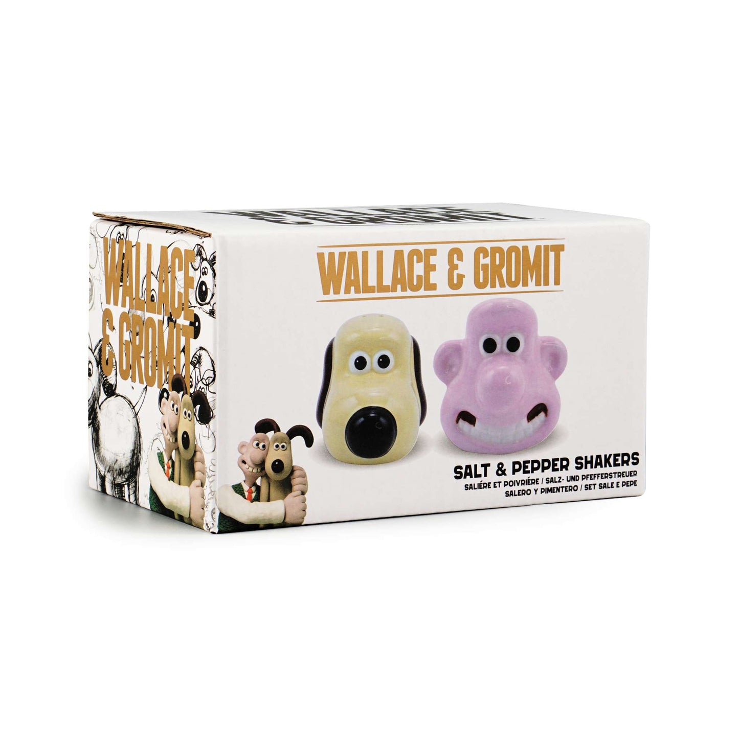 Wallace & Gromit Salt & Pepper Shakers