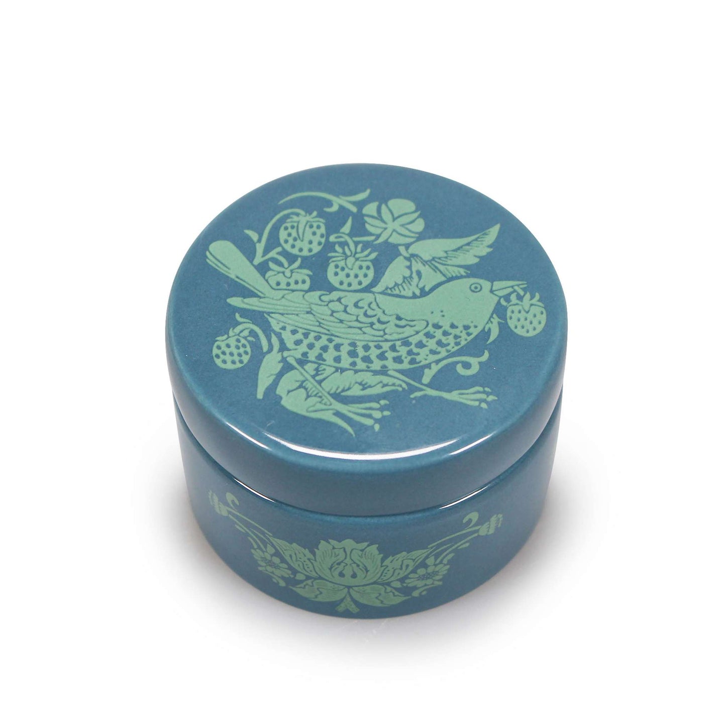 William Morris Jewelry Box – Strawberry Thief Green