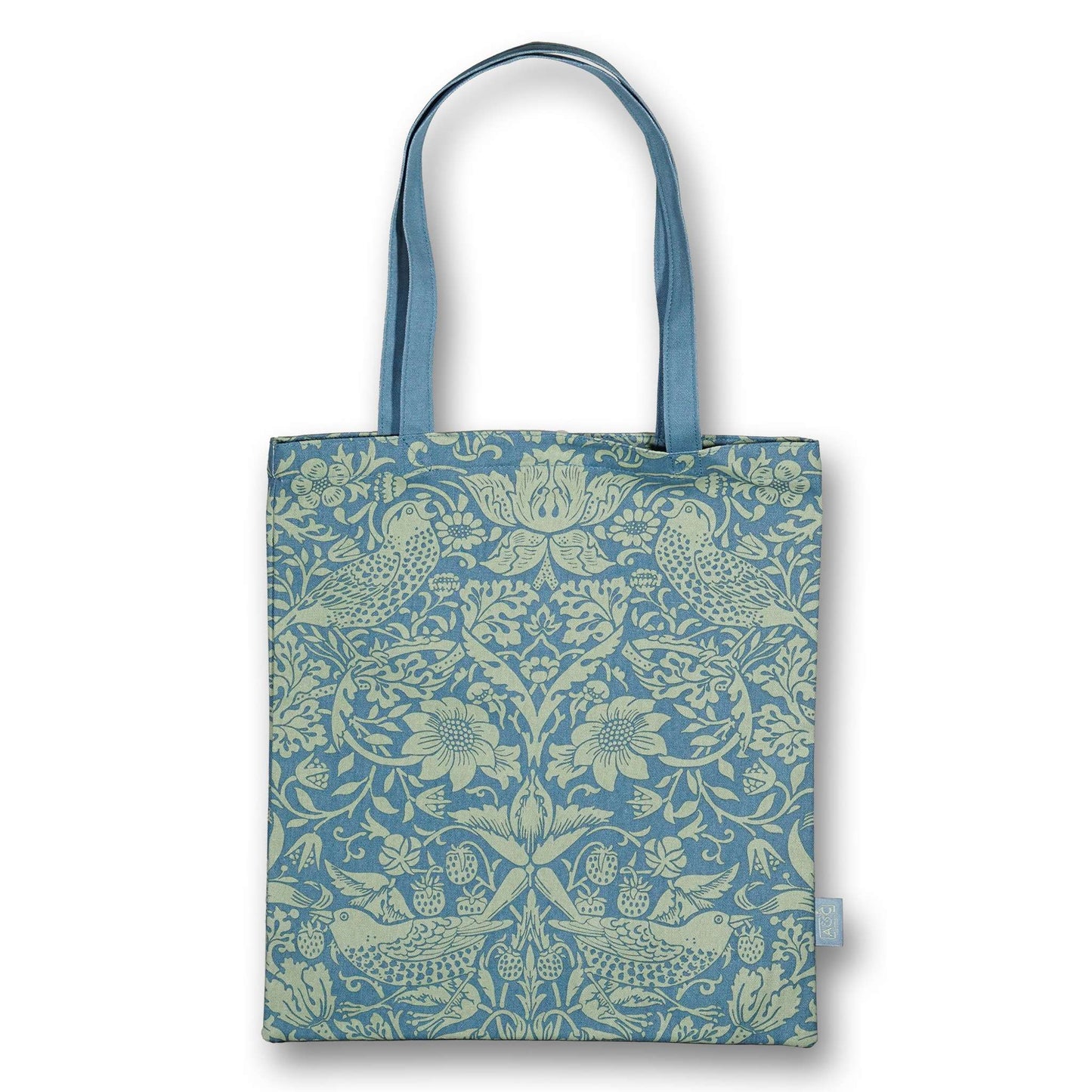 William Morris Tote Bag – Strawberry Thief Sage