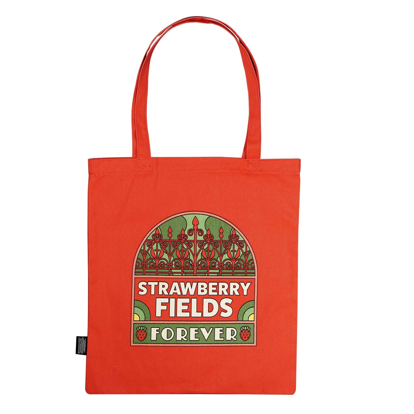 The Beatles Strawberry Fields Cotton Tote