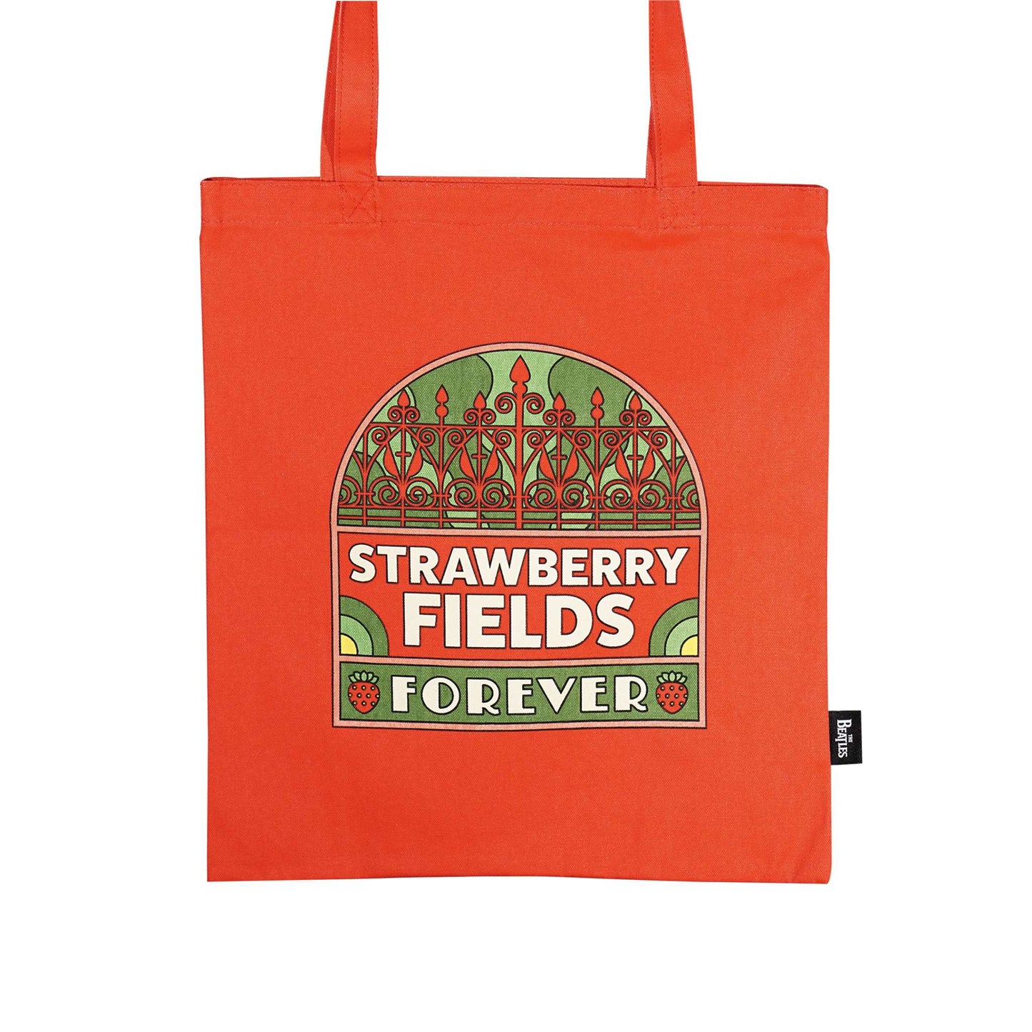 The Beatles Strawberry Fields Cotton Tote