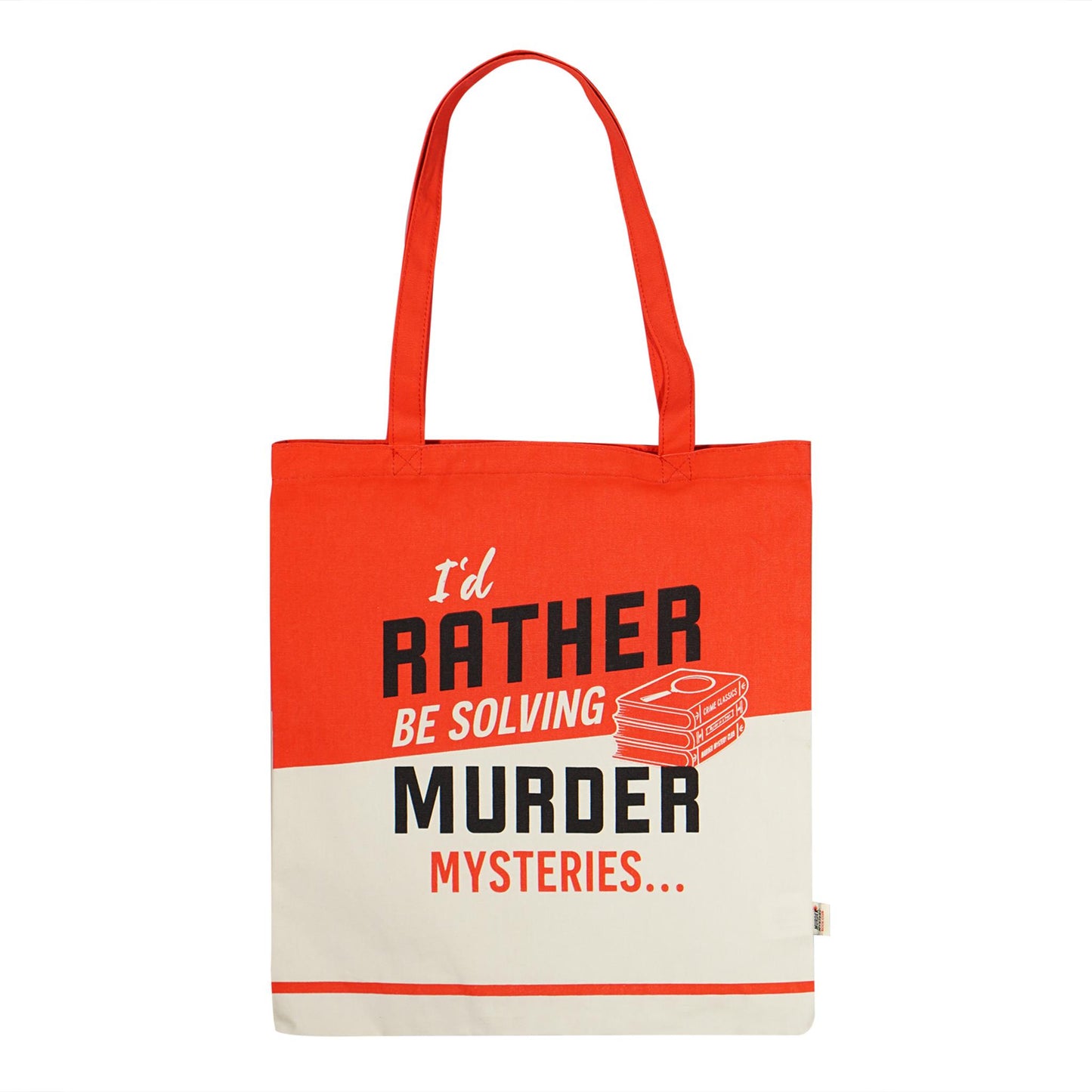 Tote Recycled Cotton - Murder Mystery Book Club