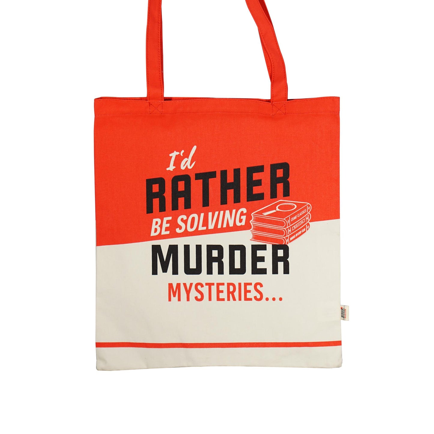 Tote Recycled Cotton - Murder Mystery Book Club