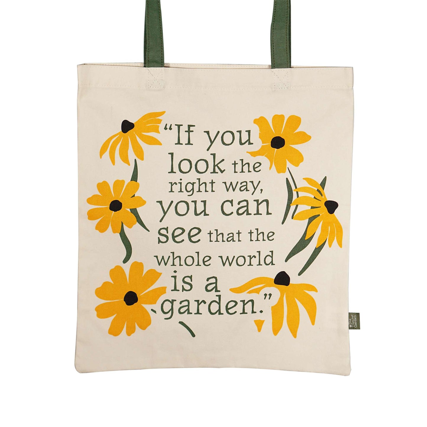 Secret Garden Tote Bag – Floral Book Lover Gift
