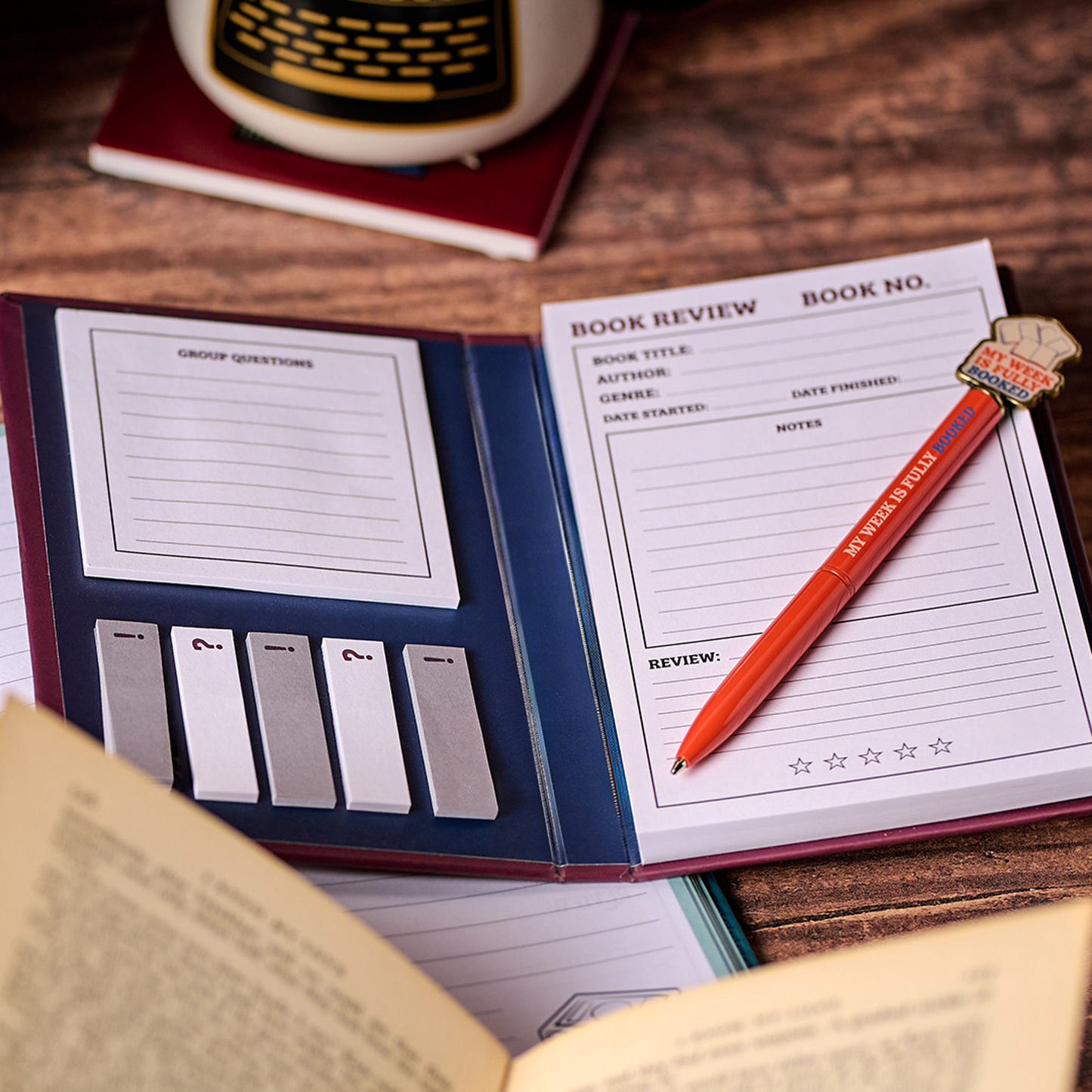 Book Review Sticky Notes – Book Club