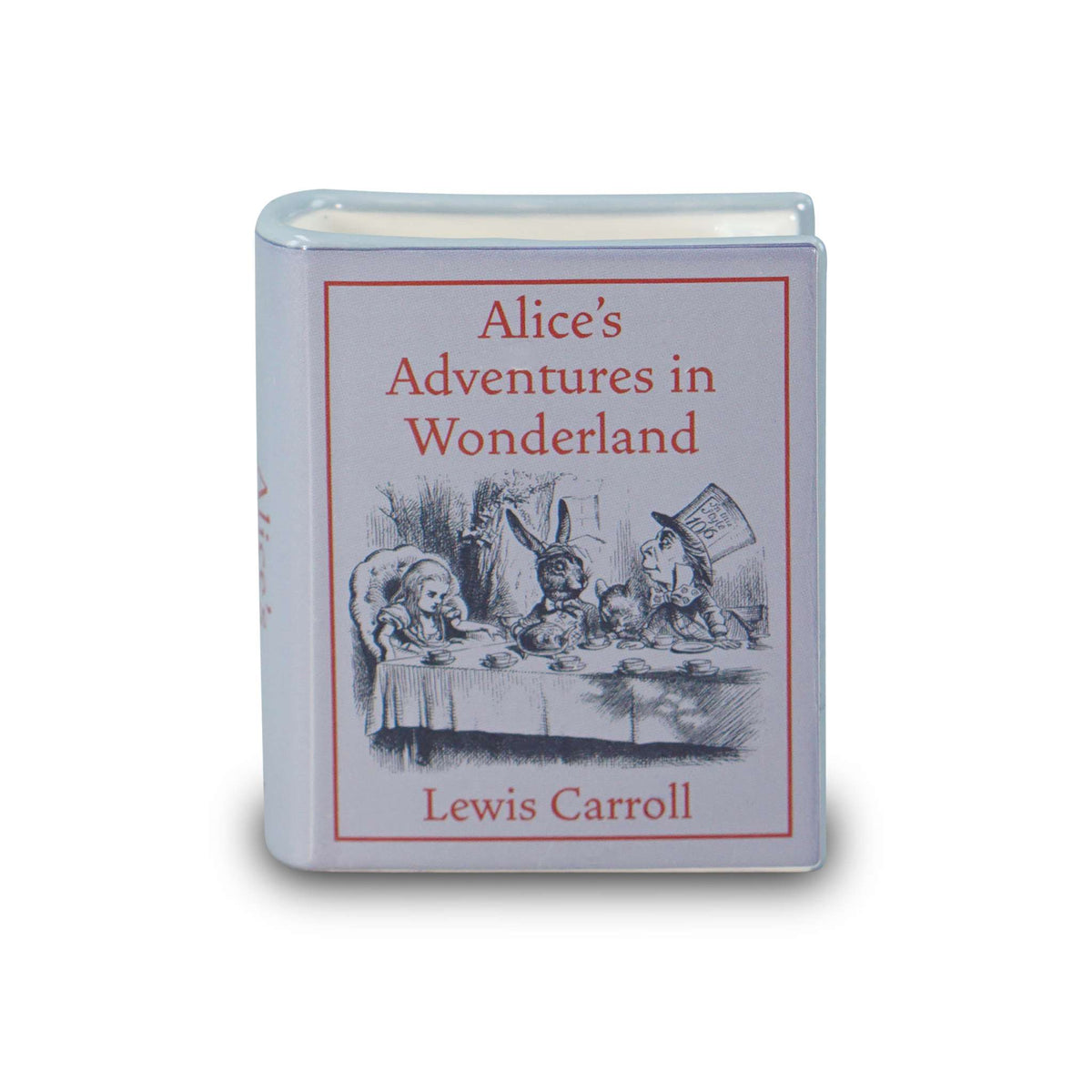 Alice in Wonderland Book Planter 3.9 Inch - Reader Gift