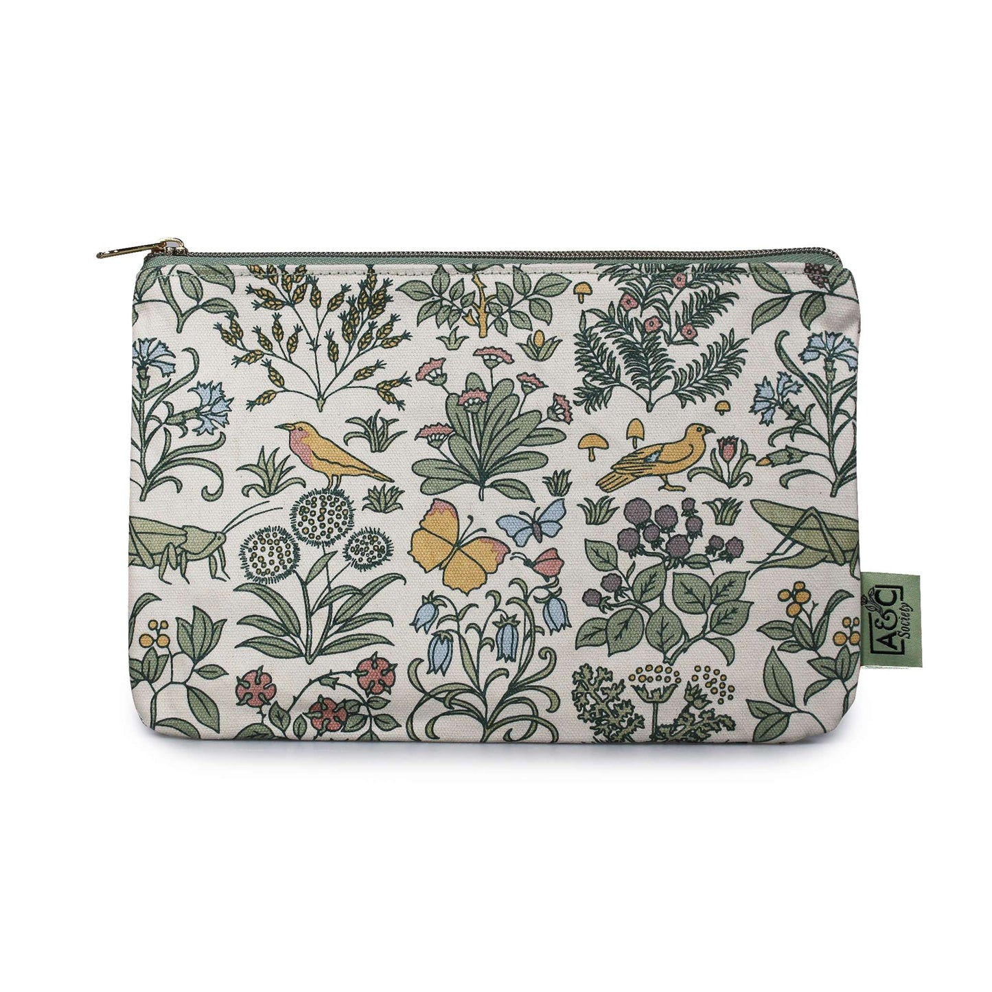 Vintage Botanical Pouch – Apothecary Garden