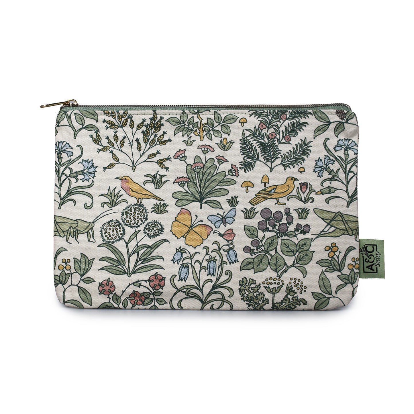 Vintage Botanical Pouch – Apothecary Garden