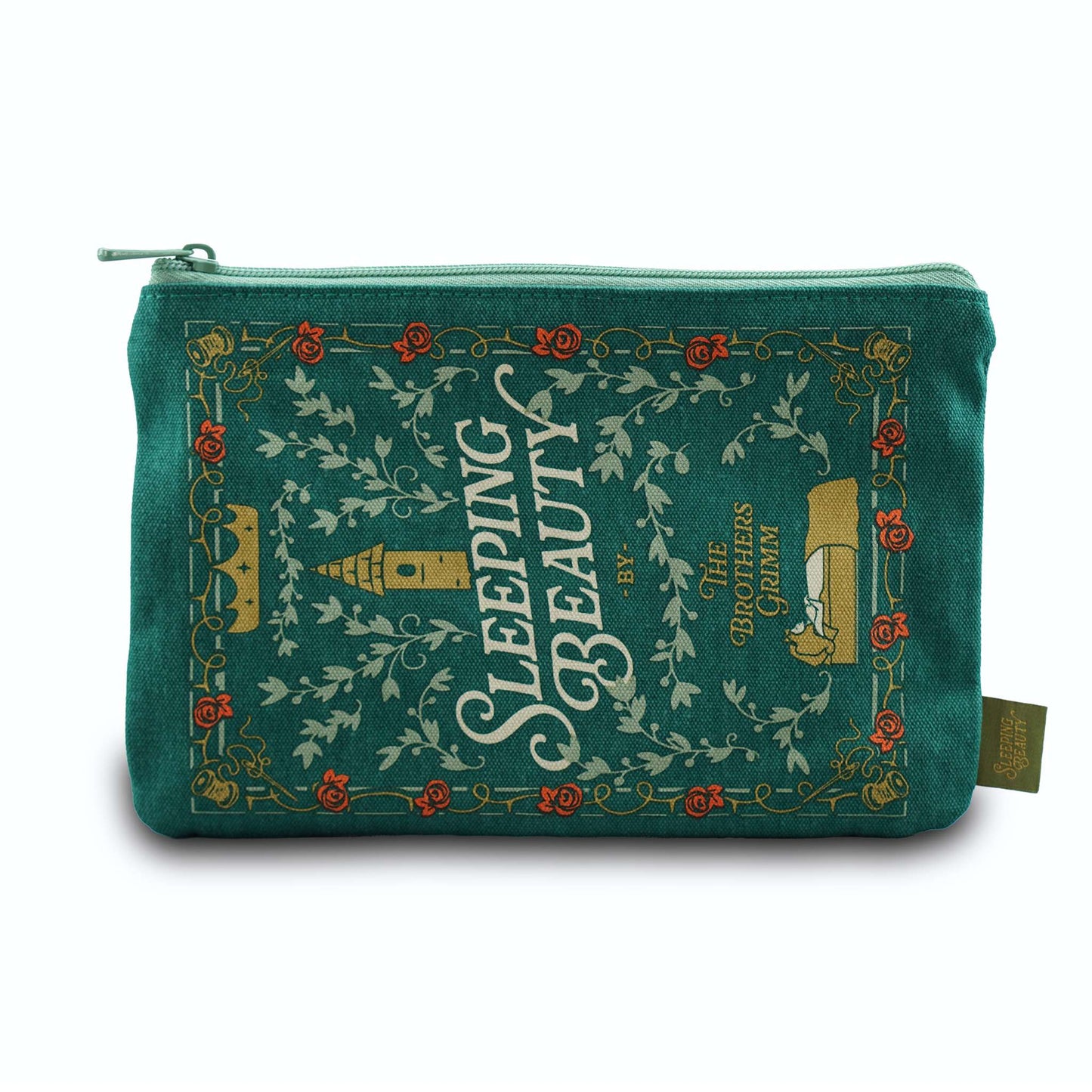 Pouch Cotton (6.2" x 9.4") - Sleeping Beauty