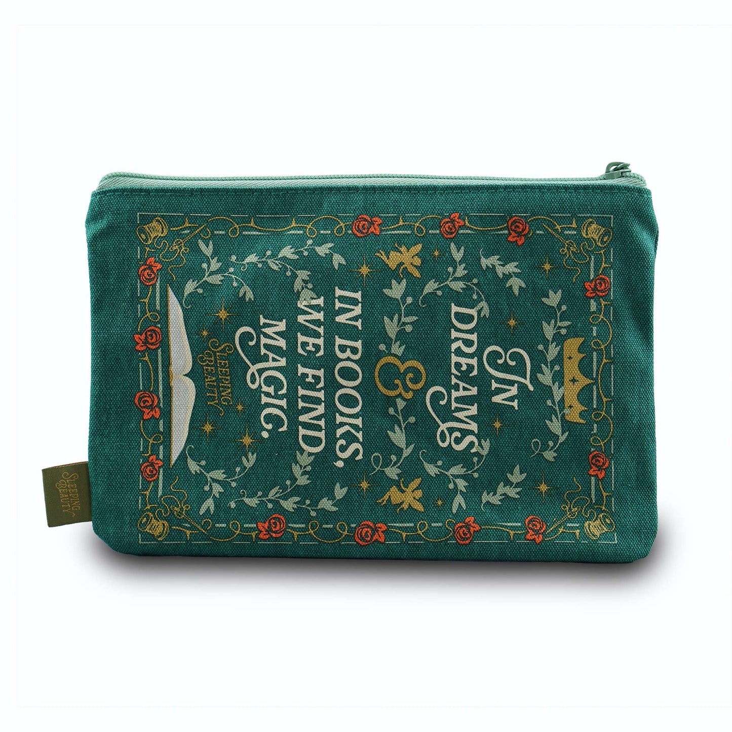 Pouch Cotton (6.2" x 9.4") - Sleeping Beauty