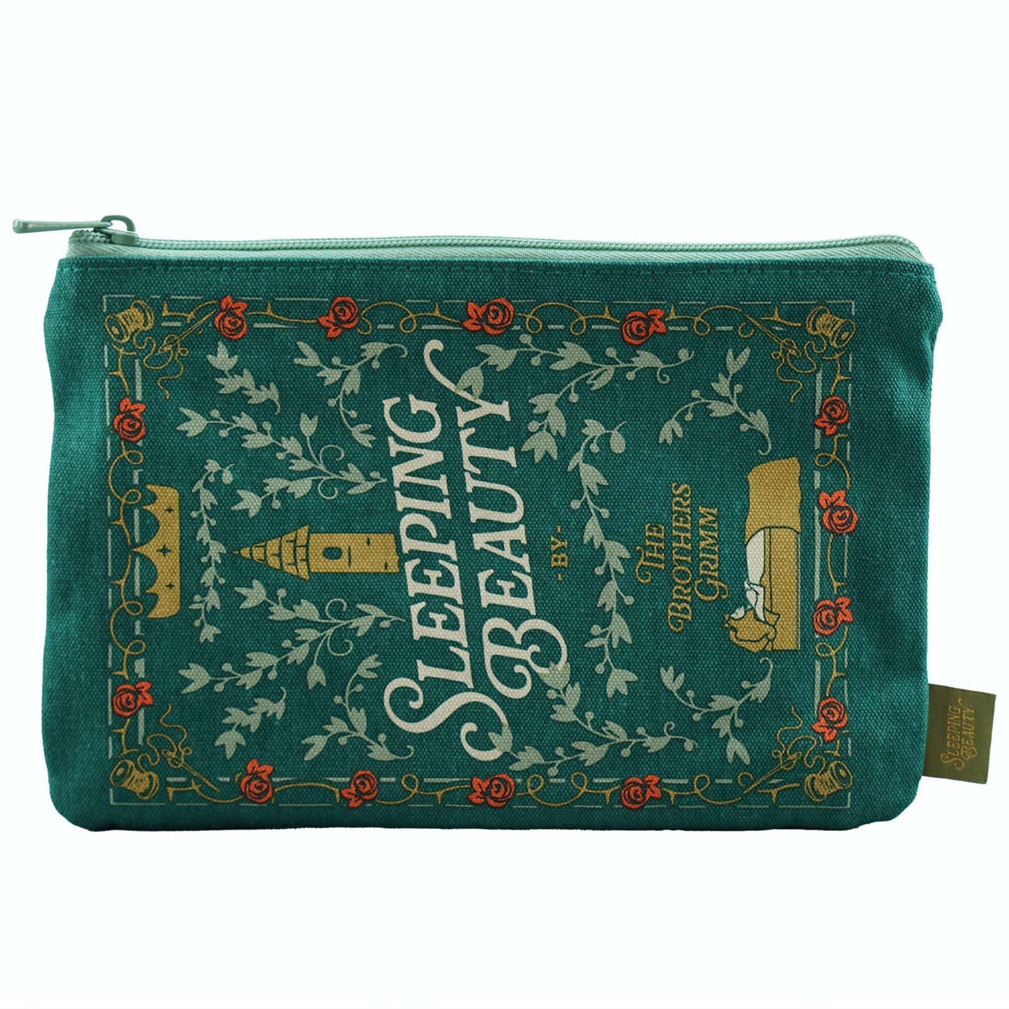 Pouch Cotton (6.2" x 9.4") - Sleeping Beauty