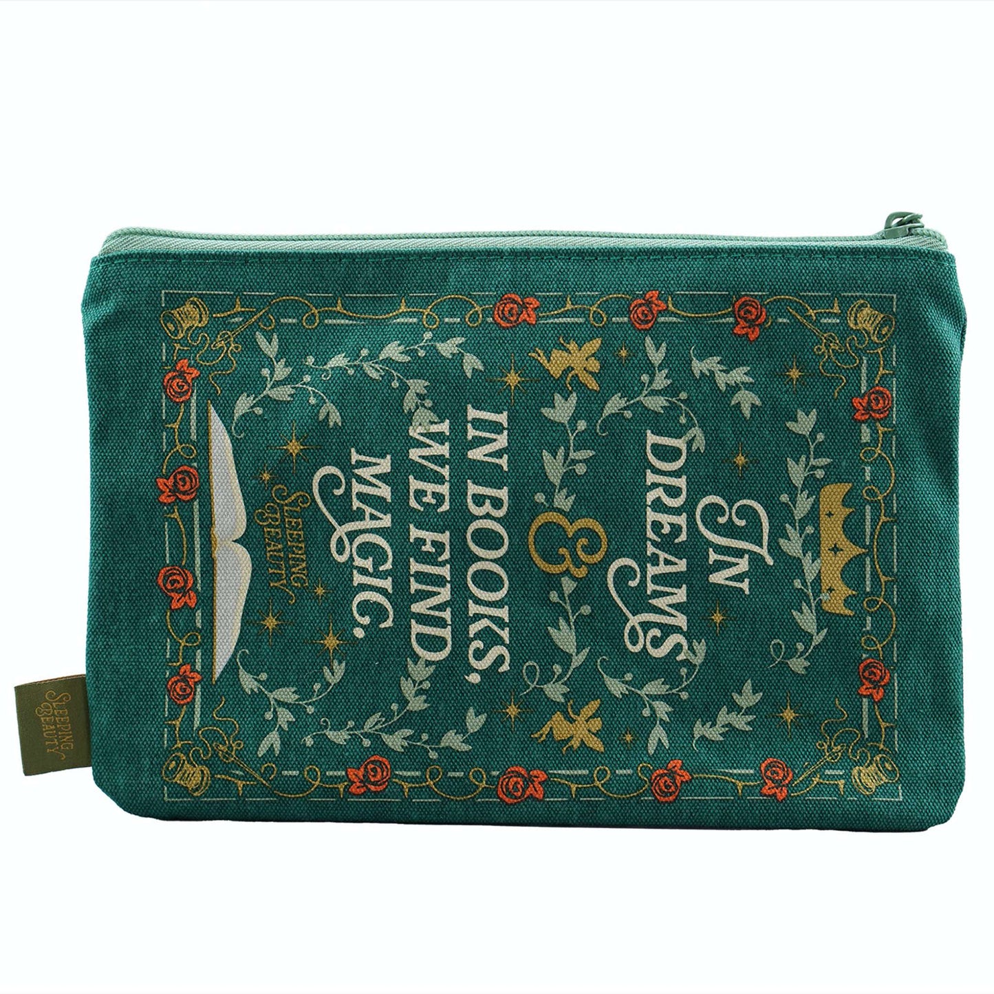 Pouch Cotton (6.2" x 9.4") - Sleeping Beauty