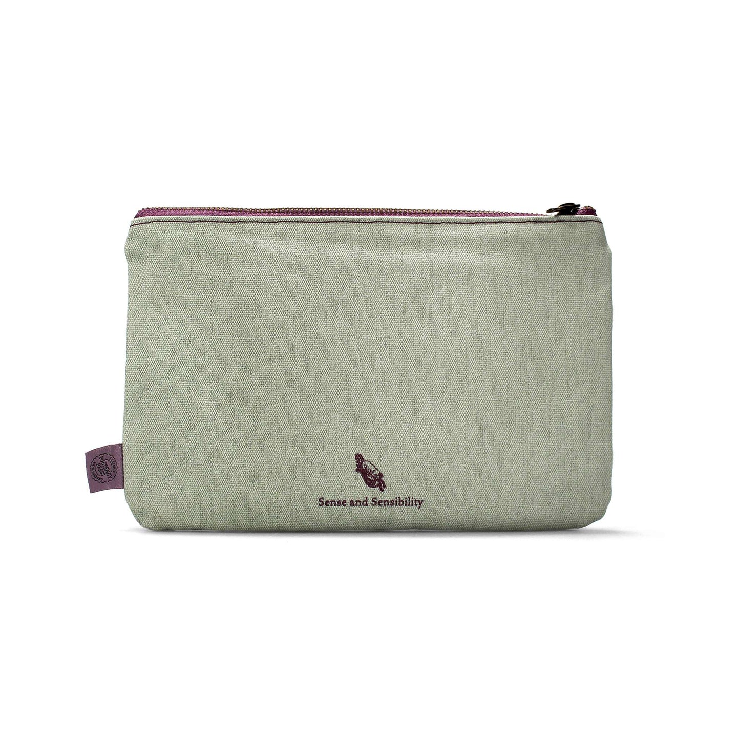 Recycled Cotton Pouch Jane Austen Sense and Sensibility