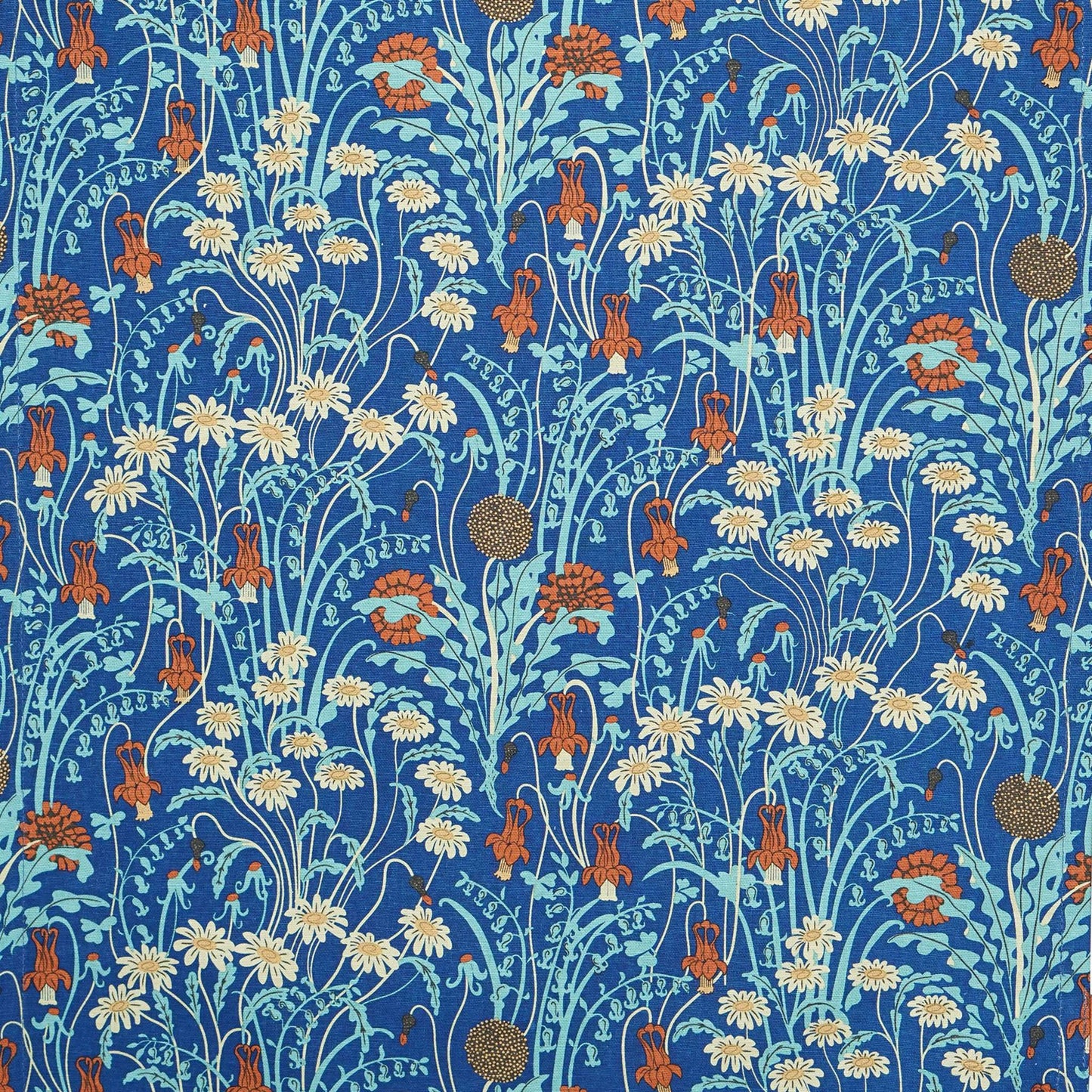 Wild Flowers Tea Towel