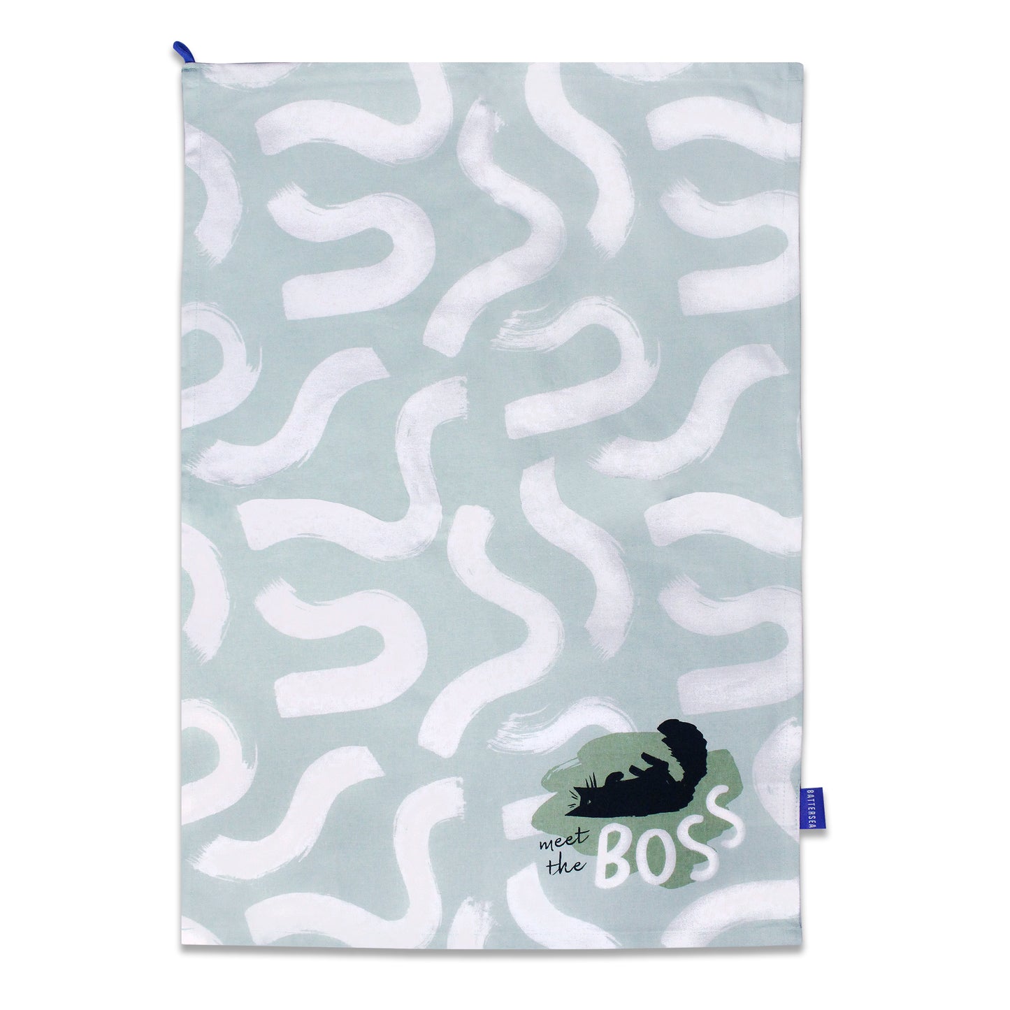 with cat Tea Towel