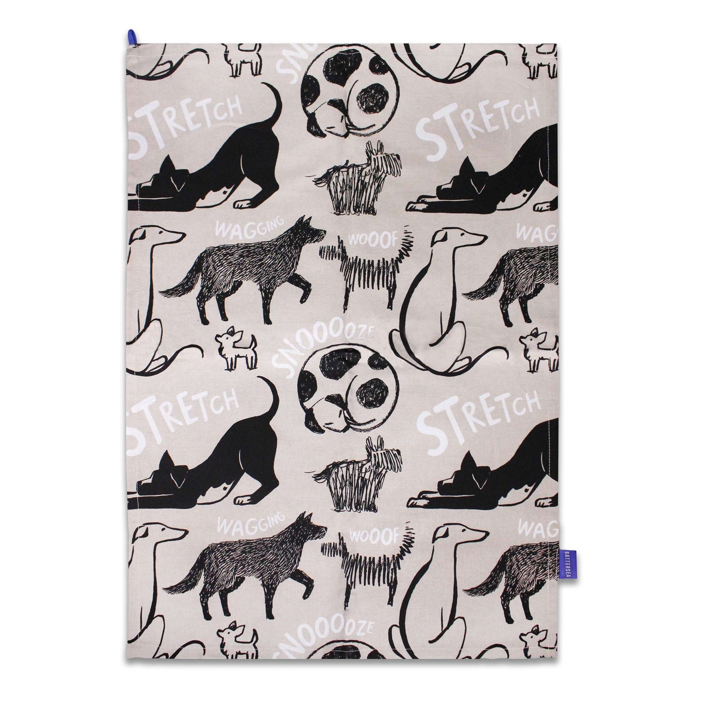 Dog Tea Towel