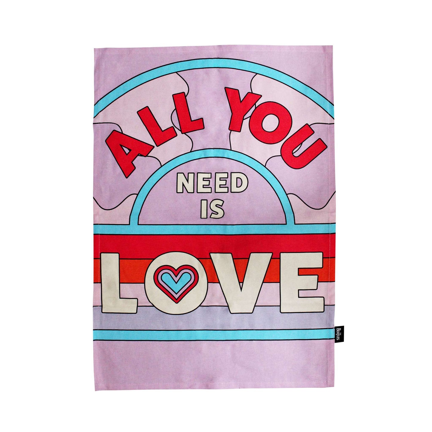 The Beatles All You Need Is Love Tea Towel