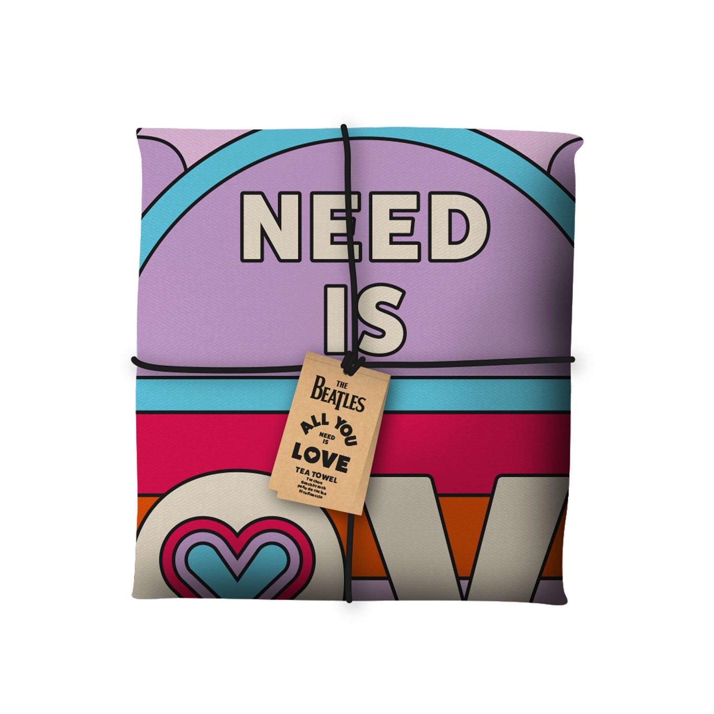 The Beatles All You Need Is Love Tea Towel