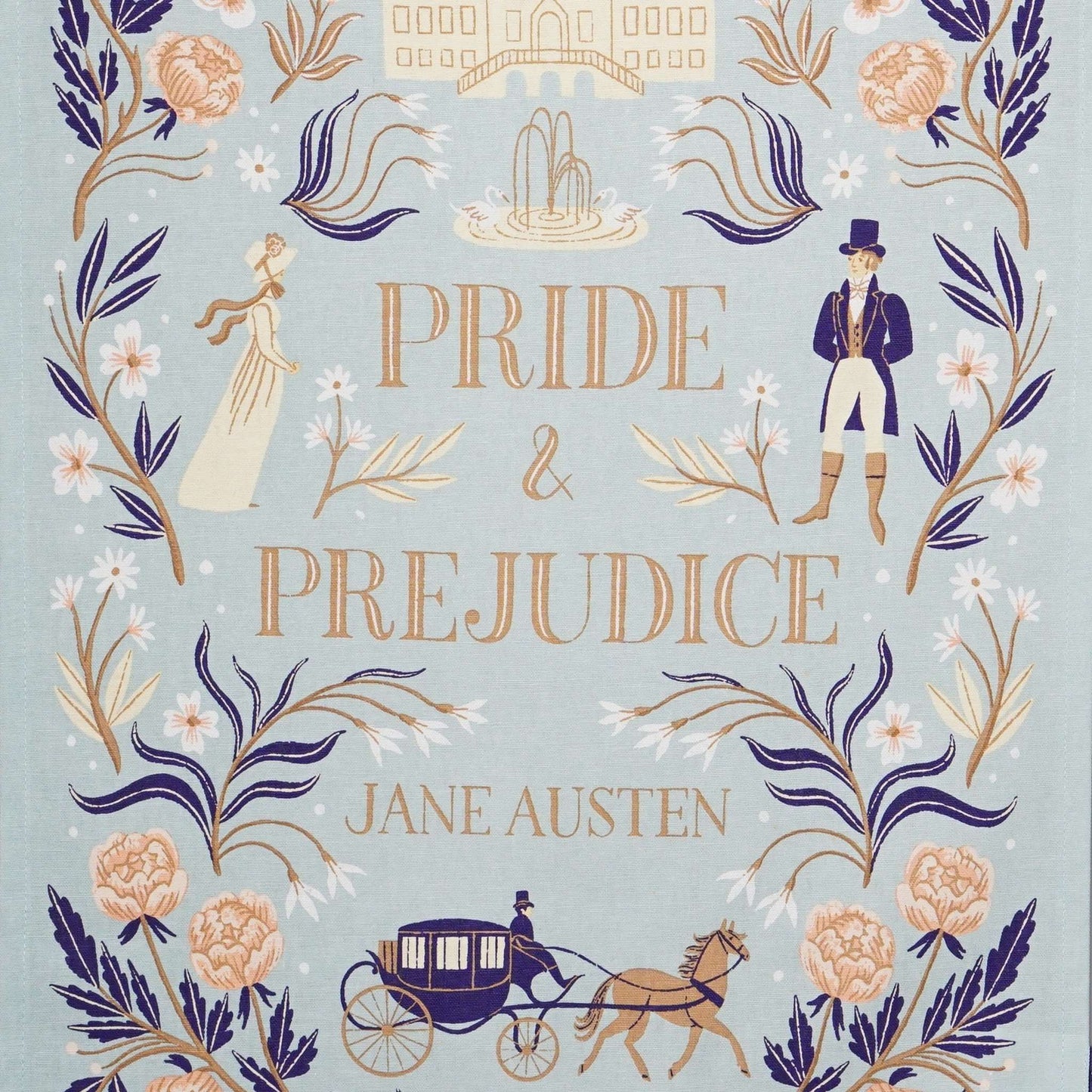 Jane Austen Tea Towel – Pride & Prejudice