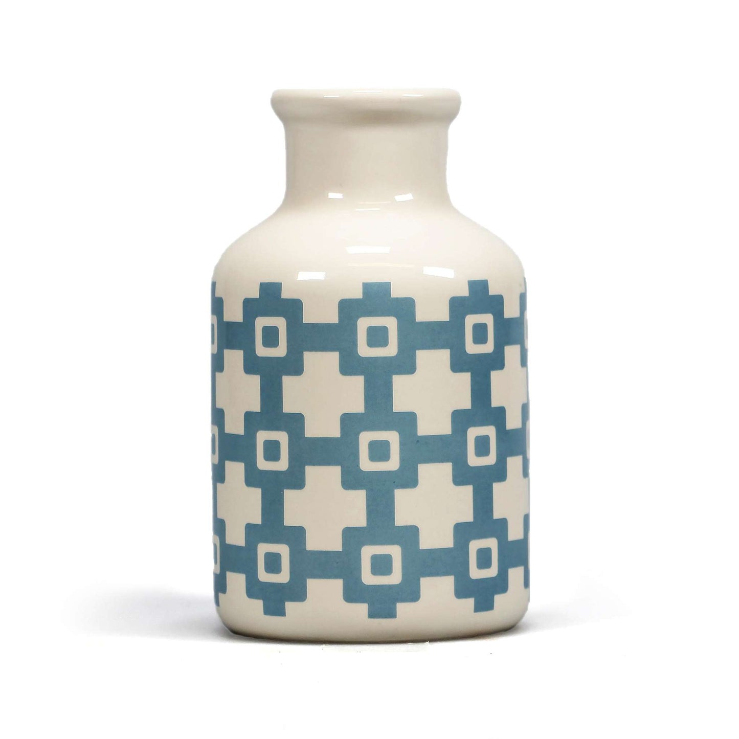 Ceramic Vase Tiles Design Blue