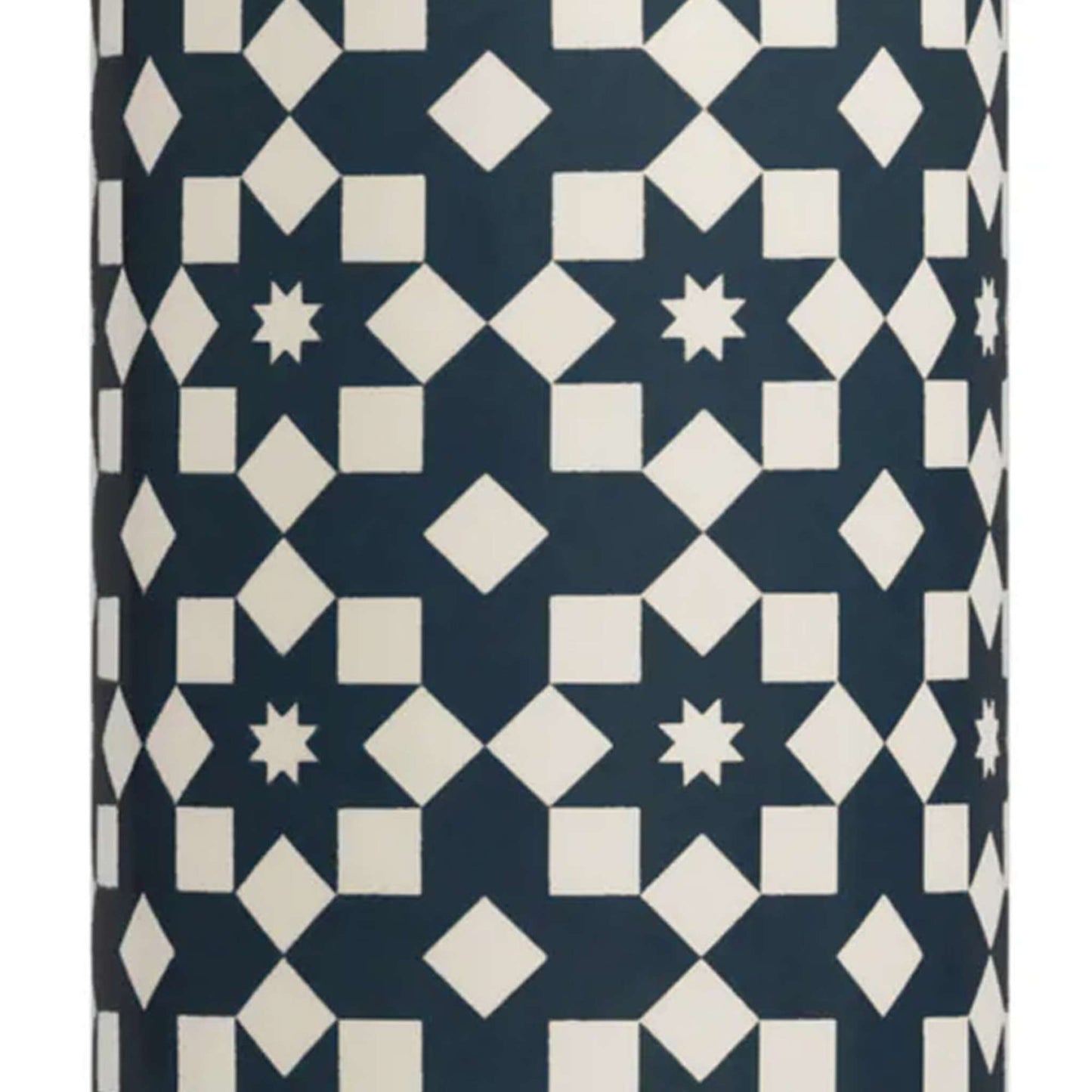 Ceramic Vase Tiles Design Dark Blue