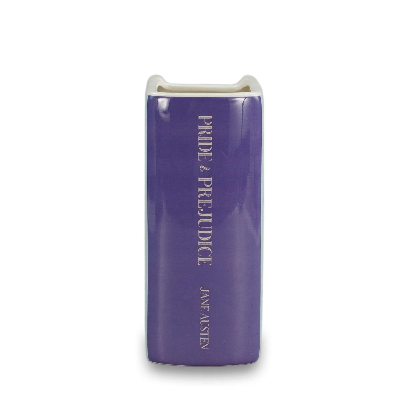 Jane Austen Pride and Prejudice Ceramic Book Vase