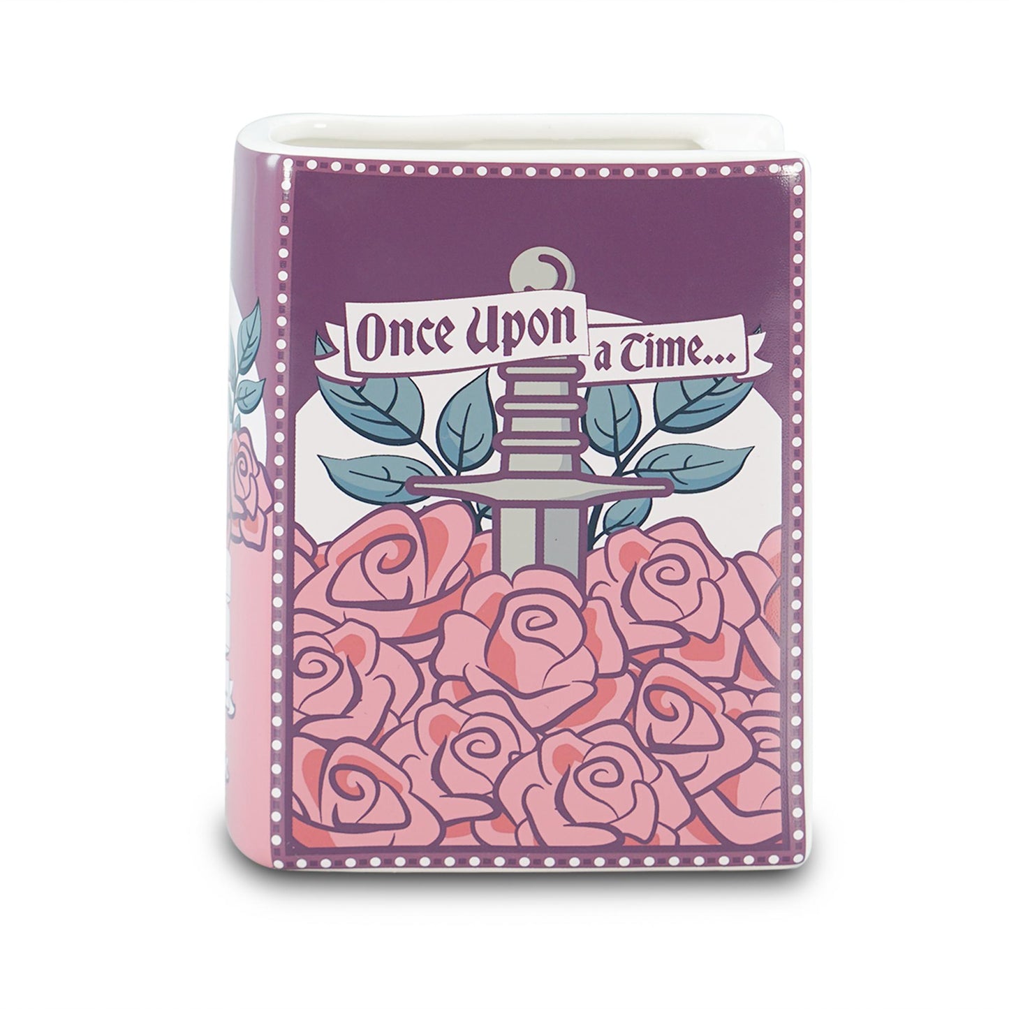 Vase Ceramic Book (5.5") - Romantasy