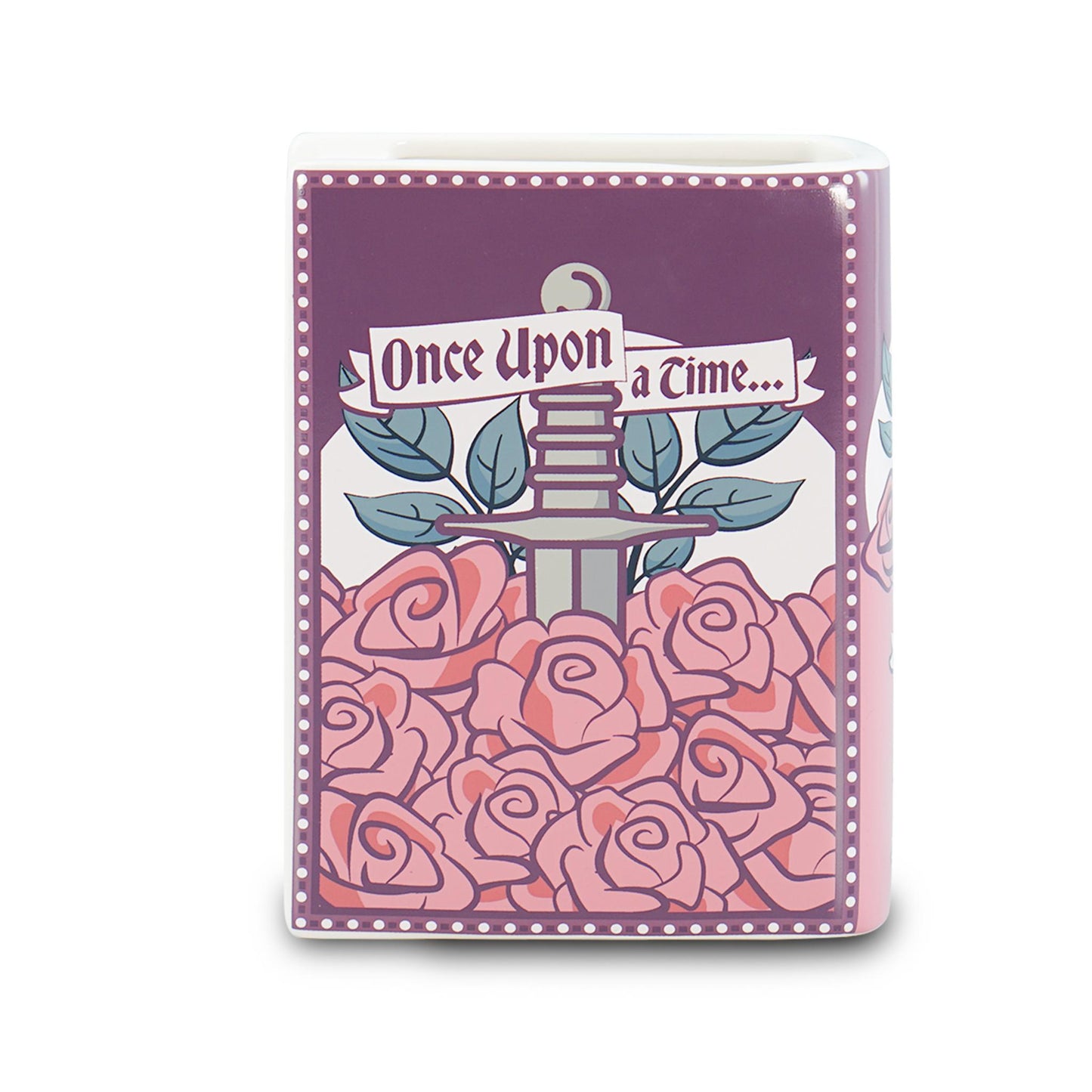 Vase Ceramic Book (5.5") - Romantasy