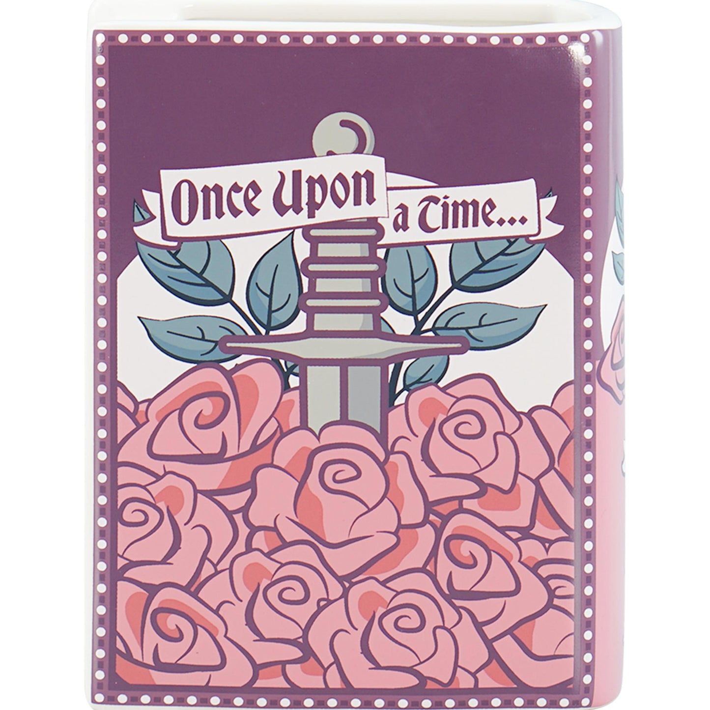 Vase Ceramic Book (5.5") - Romantasy