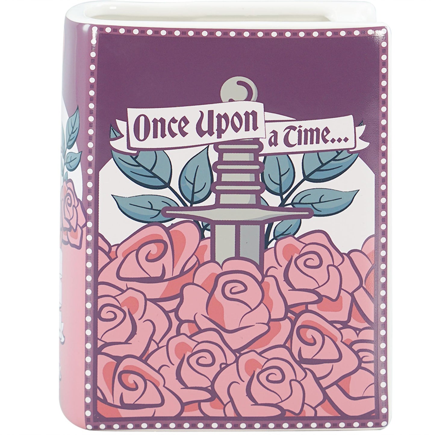 Vase Ceramic Book (5.5") - Romantasy