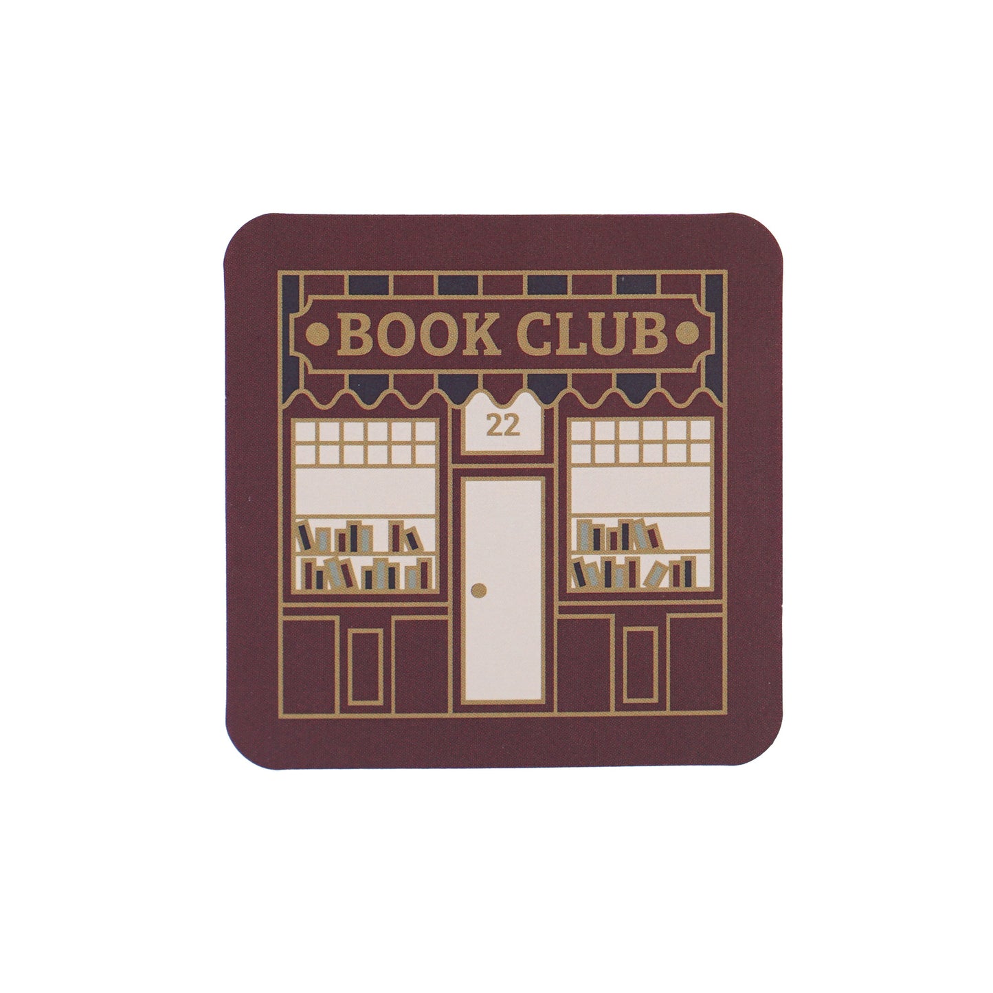 Vinyl Sticker – Book Club