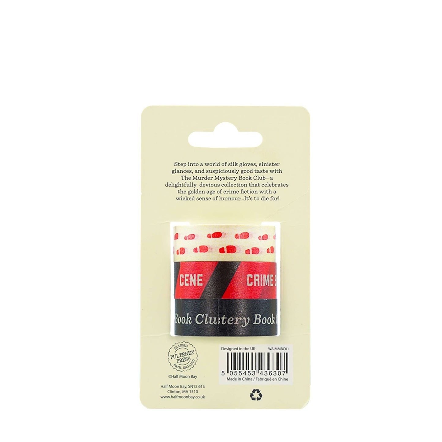 Washi Tape  - Murder Mystery Club