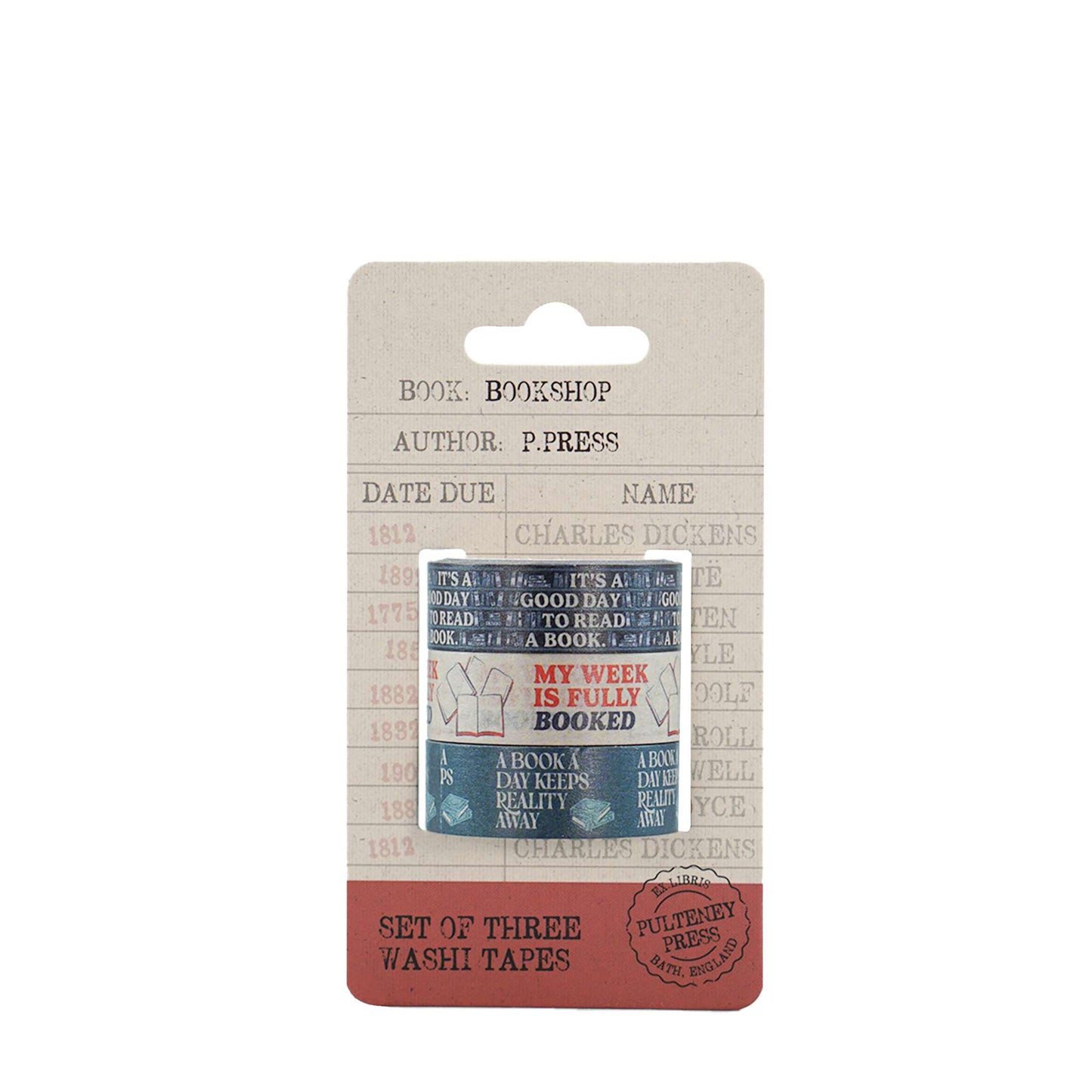 Washi Tape Set – Bookshop