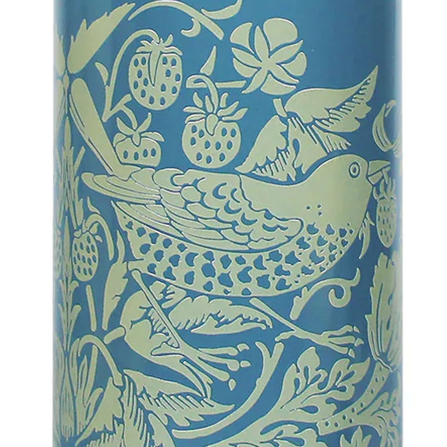 William Morris Water Bottle – Strawberry Thief Sage